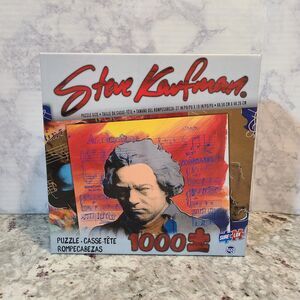 Beethoven 1000 PIECE PUZZLE NEW SEALED Sure Lox 27" x 19" Steve Kaufman